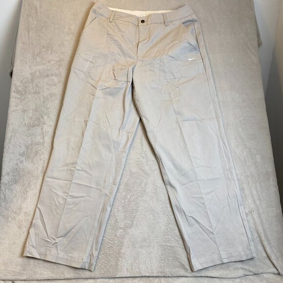 Nike Mens Golf Pants Size 36x32 Gray Lightweight Polyester Blend - Picture 10 of 10